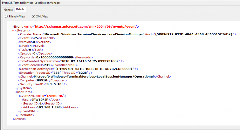 Windows RDP-Related Event Logs: Identification, Tracking, and ...